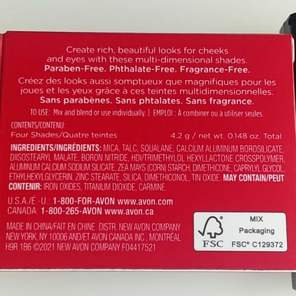 New.  Multi Palette by Avon - Picture 5 of 6